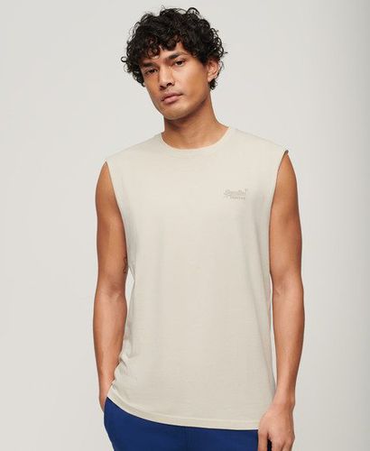 Herren Essential Tanktop aus Bio-Baumwolle mit Logo - Größe: XL - Xmas deals - Superdry - Modalova