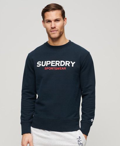 Herren Lässiges Sportswear Sweatshirt mit Rundhalsausschnitt und Logopr - Größe: Xxl - Superdry - Modalova