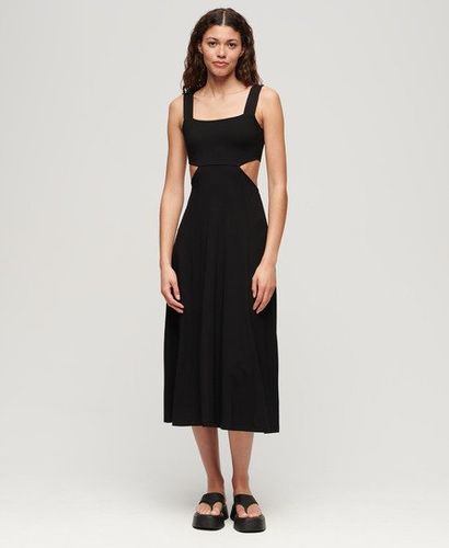 Robe Mi-longue Ajourée en Jersey Taille: 42 - Superdry - Modalova