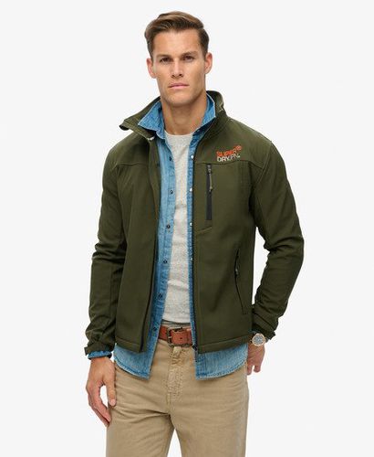 Herren Softshell Trekker Trainingsjacke - Größe: M - Superdry - Modalova