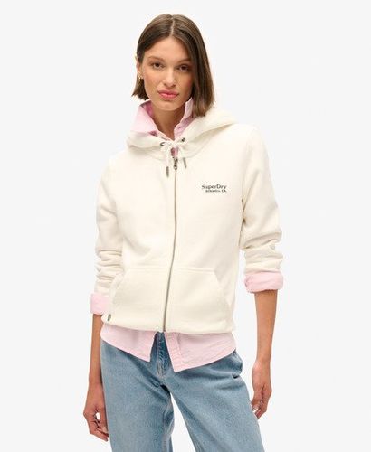 Sweat à Capuche Zippé à Logo Essential Taille: 42 - Superdry - Modalova