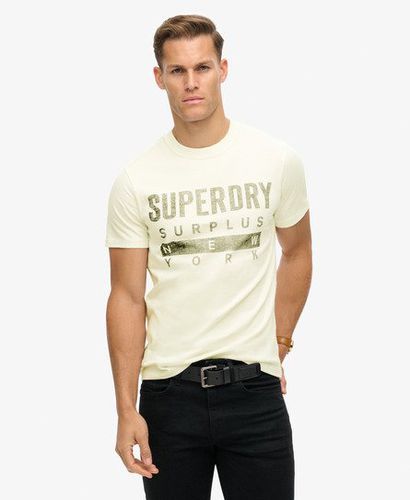 Herren Surplus T-Shirt mit Grafik - Größe: XL - Superdry - Modalova