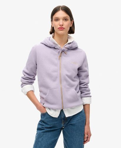 Damen Essential Kapuzenjacke mit Logo - Größe: 36 - Superdry - Modalova