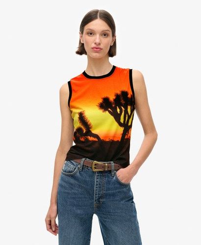 Damen Sub Oberteil mit Print - Größe: 36 - Superdry - Modalova
