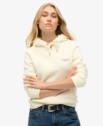 Damen Essential Hoodie mit Logo - Größe: 40 - Superdry - Modalova