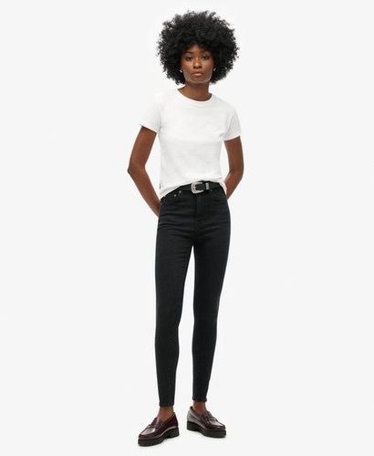 Damen Skinny Jeans aus Bio-Baumwolle mit Hohem Bund - Größe: 28/32 - Superdry - Modalova