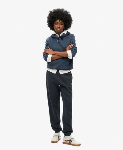 Damen Essential Jogginghose mit Bündchen und Logo - Größe: 40 - Superdry - Modalova