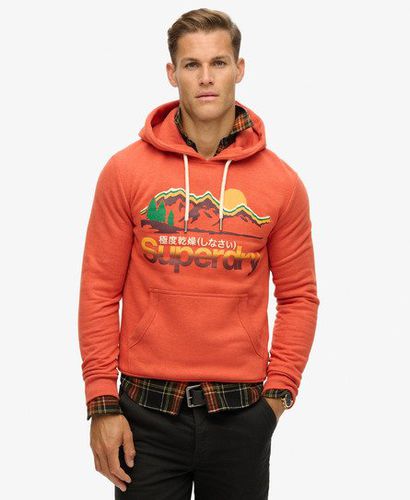 Herren Great Outdoors Hoodie mit Grafik - Größe: Xxl - Superdry - Modalova