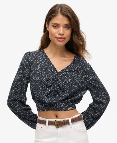 Damen Bindesaum-oberteil im Vintage-look - Größe: 36 - Superdry - Modalova