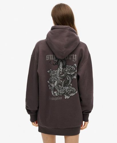 Robe à Capuche Avec Strass Effet Tatouage Taille: 34-36 - Superdry - Modalova