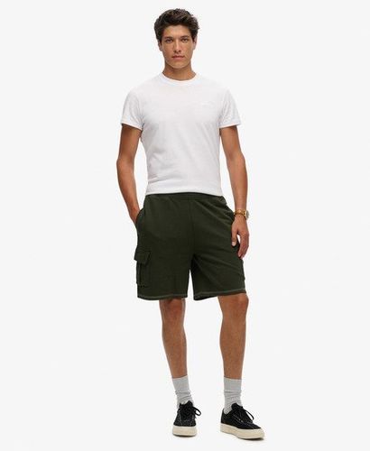 Herren Cargoshorts mit Kontrastnaht - Größe: S - Superdry - Modalova