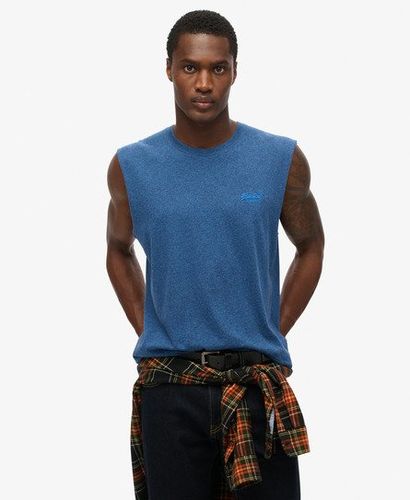 Herren Essential Tanktop aus Bio-Baumwolle mit Logo - Größe: L - Superdry - Modalova