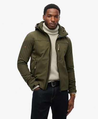 Men's Softshell Trekker Kapuzenjacke - Größe: L - Superdry - Modalova