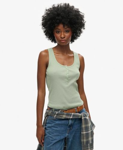 Débardeur Boutonné Athletic Essentials Taille: 6-8 - Superdry - Modalova