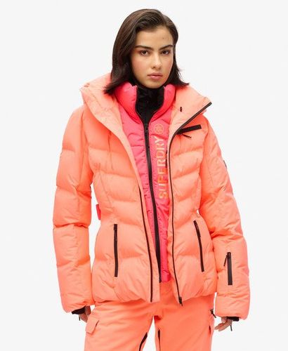 Damen Sport Luxe Ski-steppjacke - Größe: 40 - Superdry - Modalova