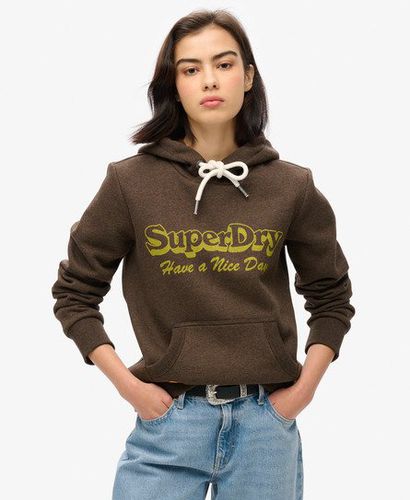 Damen Hoodie mit Archive-Grafik - Größe: 36 - Xmas deals - Superdry - Modalova