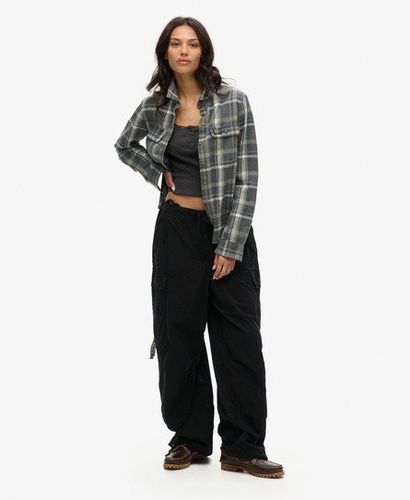 Damen Weit Geschnittene Parachute Hose, Größe: S/M - Superdry - Modalova