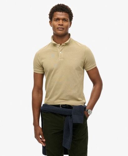 Herren Destroyed Polohemd Gesticktes Logo, Größe: XXL - Superdry - Modalova