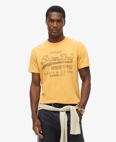 Men's Klassisches Heritage T-Shirt - Größe: S - Superdry - Modalova