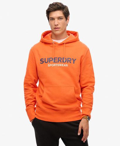 Herren Locker Geschnittenes Sportswear Hoodie mit Logo, Größe: M - Superdry - Modalova