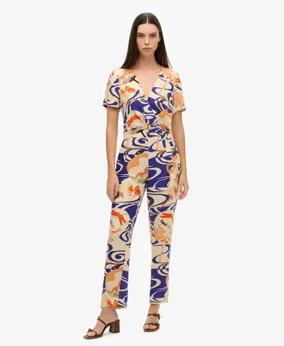 Dames Imprimé Combi-Pantalon Tissée Vintage, , et , Taille: 44 - Superdry - Modalova