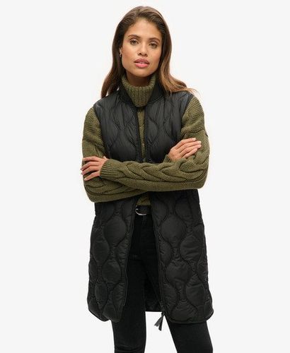 Damen Lange Studios Weste - Größe: 36 - Superdry - Modalova