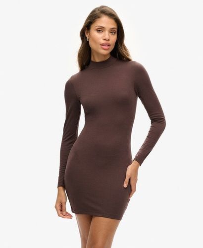 Robe Courte en Jersey à col Cheminée Taille: 40 - Superdry - Modalova