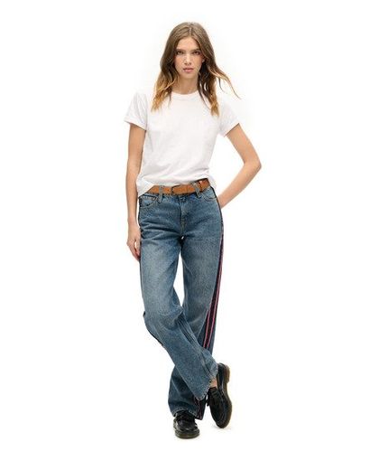Jean Large à Taille Mi-haute Taille: 28/30 - Superdry - Modalova
