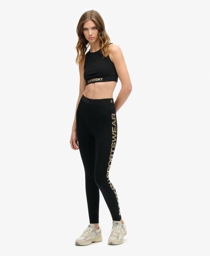 Legging Taille Haute Sportswear Taille: 34 - Superdry - Modalova