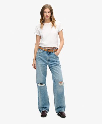 Damen Jeans aus Bio-Baumwolle mit Weitem Beinschnitt - Größe: 30/30 - Superdry - Modalova