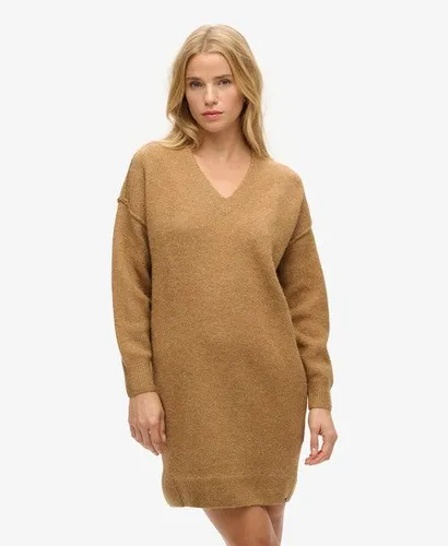 Robe Pull en Maille à col en V Taille: 40 - Superdry - Modalova
