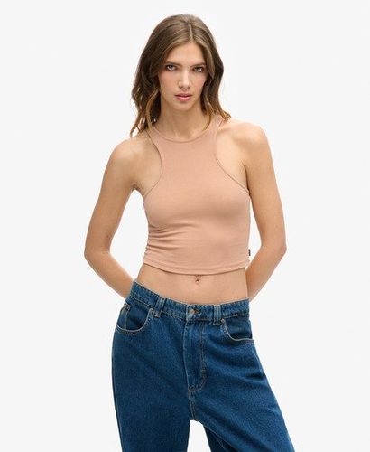 Damen Studios Racer-tanktop aus Jersey - Größe: 42 - Superdry - Modalova
