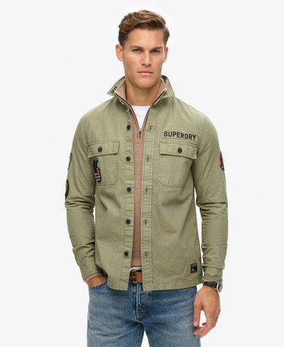 Herren Delta Hemd - Größe: L - Superdry - Modalova