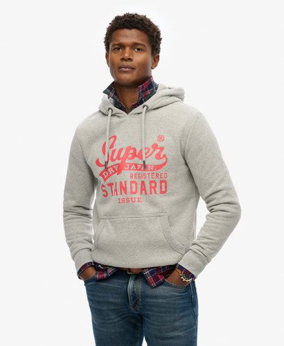 Herren Standard Hoodie mit Schriftzug - Größe: S - Superdry - Modalova