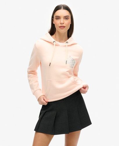 Damen Athletic Metallic Hoodie - Größe: 40 - Superdry - Modalova