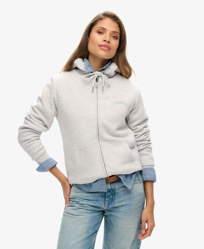 Damen Kapuzenjacke mit Teddyfellfutter - Größe: 38 - Superdry - Modalova