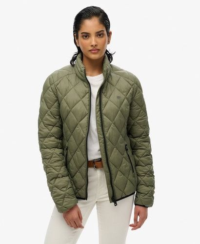 Women's Fuji Lite Jacke mit Rautensteppung - Größe: 36 - Superdry - Modalova