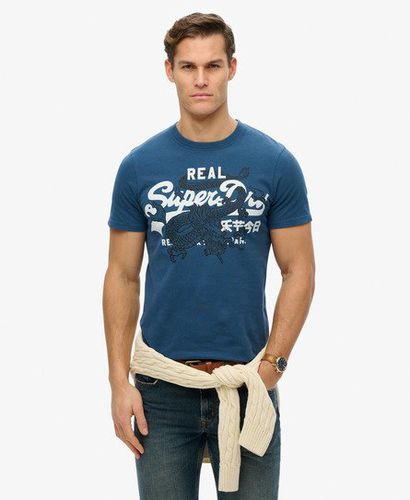 Herren Vintage Logo Narrative T-Shirt - Größe: S - Superdry - Modalova