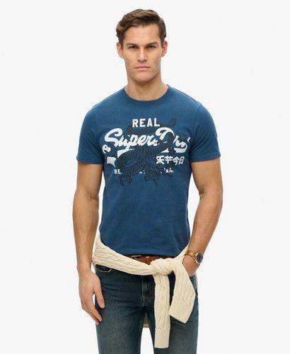 Herren Vintage Logo Narrative T-shirt - Größe: XL - Superdry - Modalova