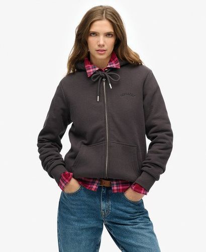 Women's Kapuzenjacke mit Teddyfellfutter - Größe: 40 - Superdry - Modalova