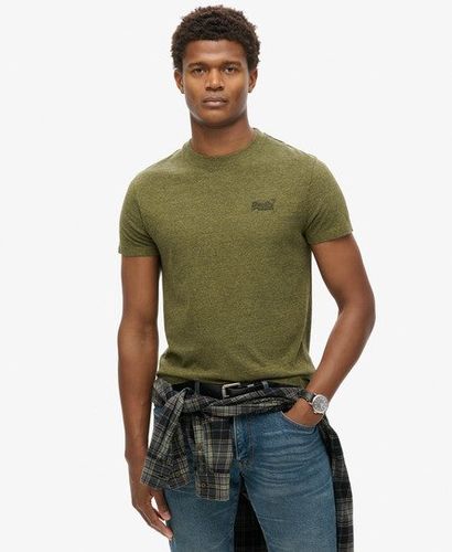 Herren Essential T-Shirt aus Bio-Baumwolle mit Logo - Größe: M - Superdry - Modalova