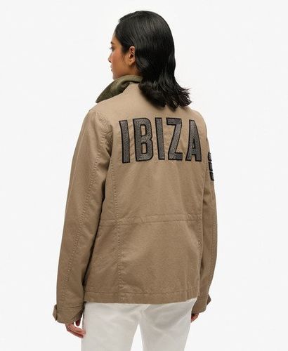 Damen Verzierte M65 Military-jacke - Größe: 44 - Superdry - Modalova