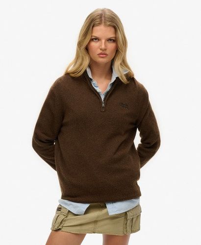 Pull OverTaille en Maille à col Camionneur Essential Taille: XL - Superdry - Modalova