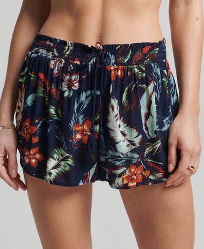 Women's Beach Shorts mit Print im Vintage-Look - Größe: 42 - Superdry - Modalova