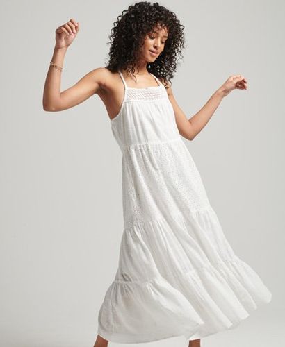 Robe Caraco Longue à Dentelle Vintage Taille: 42 - Superdry - Modalova