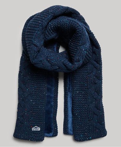 Écharpe en Maille Torsadée Taille: 1Taille - Superdry - Modalova