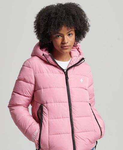 Women's Spirit Sports Steppjacke mit Kapuze - Größe: 42 - Superdry - Modalova