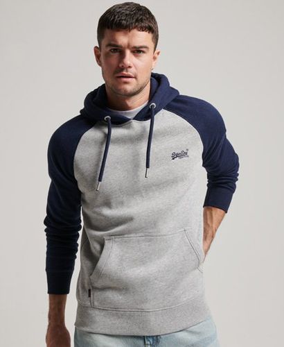 Men's Vintage Logo Baseball Hoodie - Größe: M - Superdry - Modalova