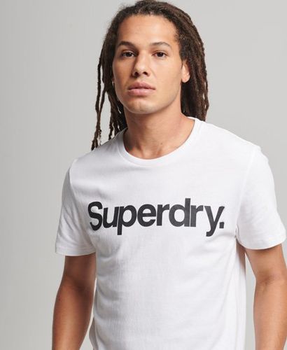 Men's Core T-Shirt mit Logo - Größe: Xxl - Superdry - Modalova