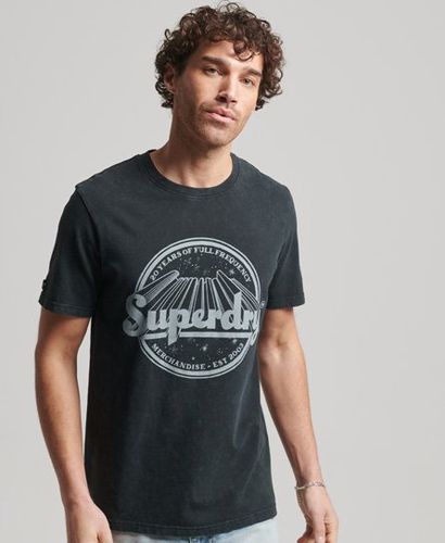 Men's Vintage Merch Store T-Shirt - Größe: L - Superdry - Modalova